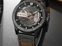 Male Analog Date Quartz Watch - variant image 1